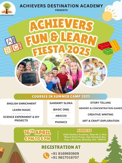 Achievers Destination Academy - English Language & Communication Summer Camp Highlights photo 39