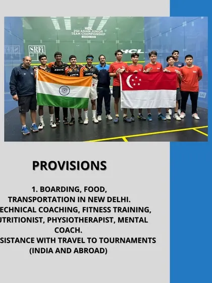 The provisions of our Excellence Program include boarding, food, transportation, a full coaching team, and assistance with travel to tournaments.