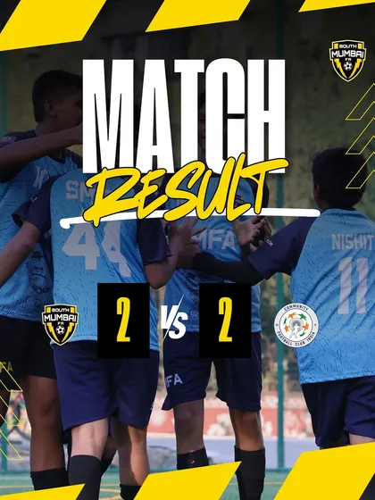 A hard-fought 2-2 draw for our U15 warriors. This match was a display of heart, teamwork, and the hunger to win.
