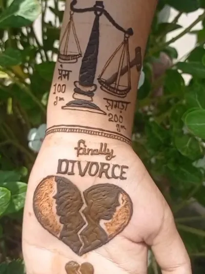 The trend of "divorce mehendi" says a lot about how society views relationships today. As a family law advocate, I see the real stories behind these trends. My job is to navigate the complexities of modern relationships, whether it's a contested divorce or a mutual separation, ensuring the process is handled with facts, not just social media flair.