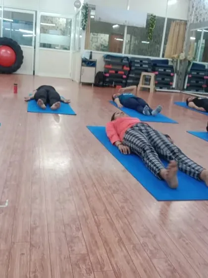 A moment of complete surrender in Shavasana. After the physical work of asanas, I guide my students into deep relaxation to integrate the practice and calm the entire system.