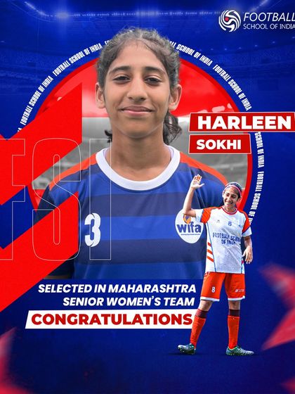 Congratulations to Harleen Sokhi for her selection into the Maharashtra Senior Women's Team. Her journey from our academy to the state level is an inspiration.