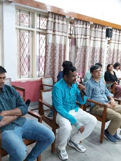A moment from the "Reclaim and Turn Inclusive Bengaluru" workshop where community members discussed pathways for pro-people and pro-ecology planning. We believe that a healthy city with accessible public spaces contributes to the overall health of its families.