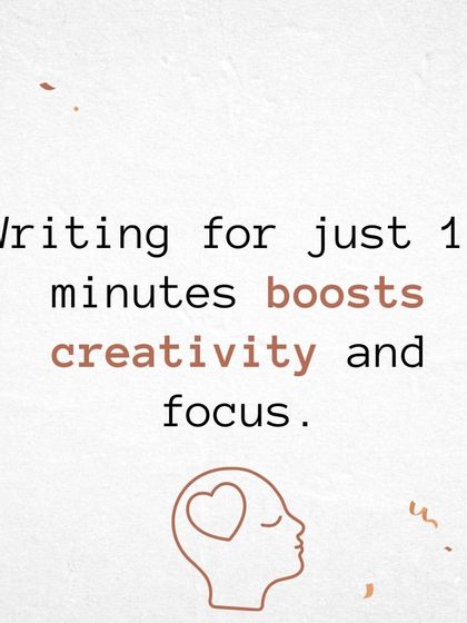 Just 15 minutes of writing a day is like a mini-workout for your mind. It helps you process thoughts, declutter your brain, and relax. This simple habit boosts creativity and focus, with progress that adds up over time.