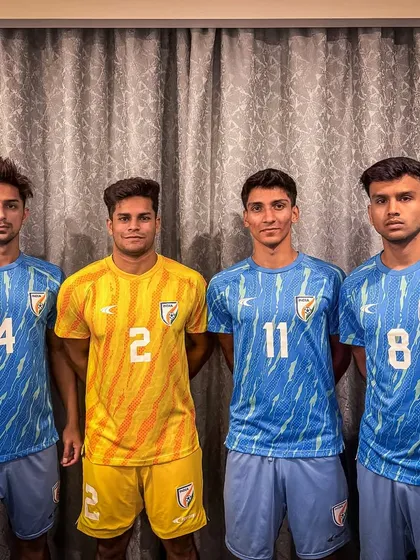 All set in India colours. Our boys looking sharp in the national team kit before the AFC Futsal Asian Cup Qualifiers.