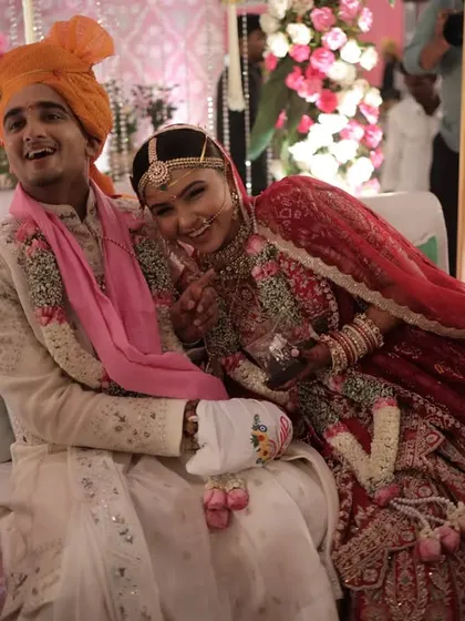 Pure, unadulterated laughter. This is what happens when you can truly relax and enjoy your own wedding, knowing we have everything under control.