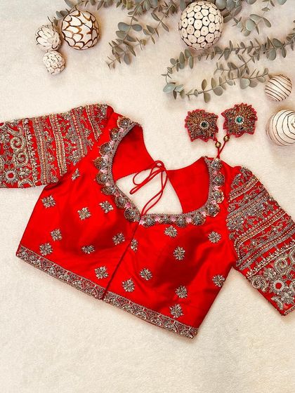 Blouse House by Mahitha Prasad - Custom Blouse Design & Embroidery The Katha Collection: Stories in Silk photo 31