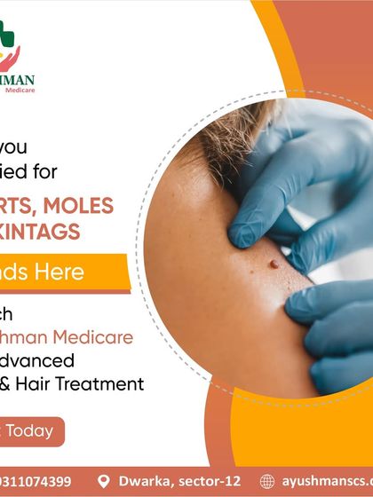 If you're worried about warts, moles, or skin tags, your concern ends here. I provide advanced skin and hair treatments to address these common issues effectively.
