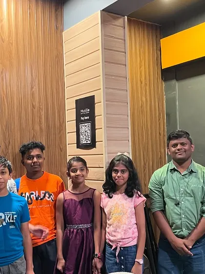 A group shot of our wonderful students who make every day at the studio memorable. It's a joy to guide them on their musical journey.