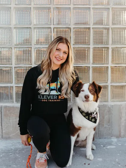 Just me and my main man, Floki. We're a team, and we're here to help you and your dog build a stronger bond through clear communication and positive training experiences.