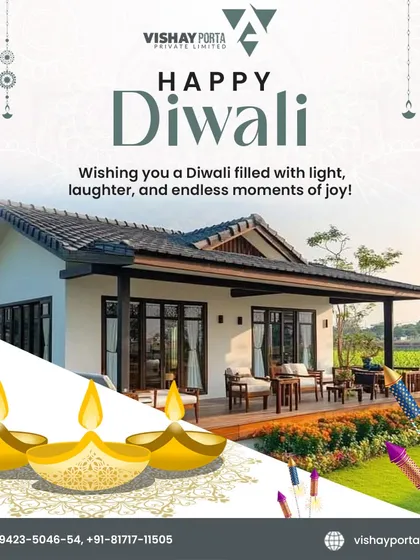 Wishing everyone a Happy Diwali from the team at Vishay Porta. May your homes be filled with light and joy.