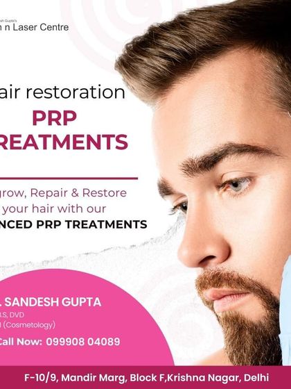 My advanced PRP treatments are designed to regrow, repair, and restore your hair. This is a scientifically-backed method to combat hair loss and improve the overall health of your scalp.