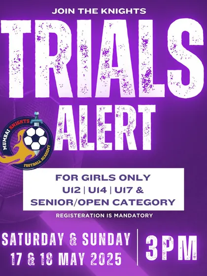 Think you have the heart and hunger to be a Knight? We are always looking for disciplined and skillful players to join our family. Keep an eye out for our next trials.