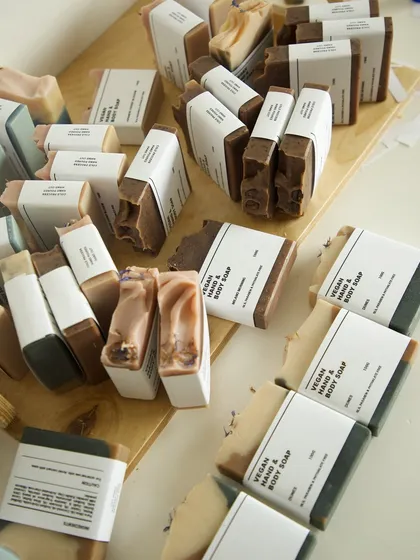 The final look of the packaging table before these orders head out.