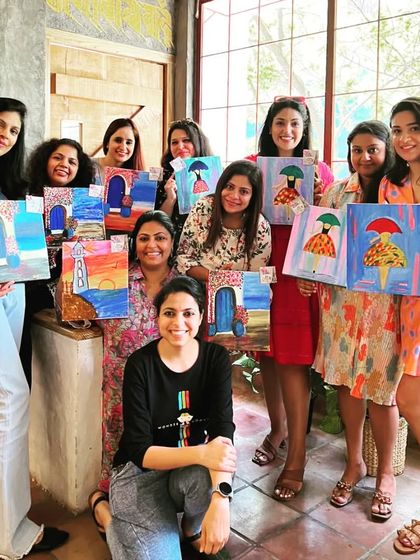 A perfect day spent with this group of amazing women. My goal is to create a space where you can relax, be yourself, and let your creativity flow.