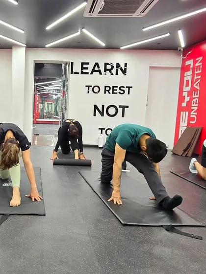 A hamstring stretch that helps relieve sciatica and other spinal conditions. This pose enhances lower body strength and flexibility while re-energizing the body.