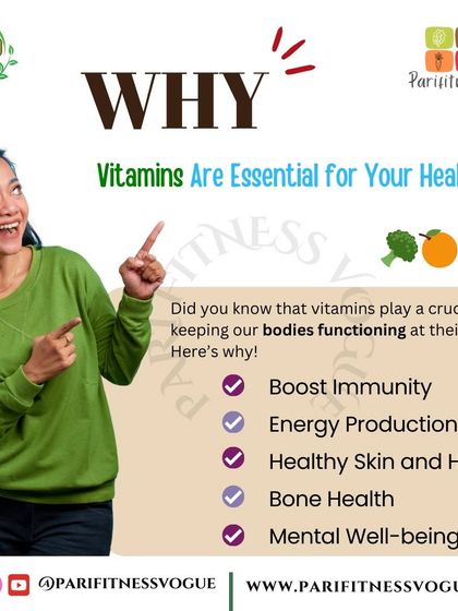 An explanation of why vitamins are essential for your health, from boosting immunity to supporting mental well-being.
