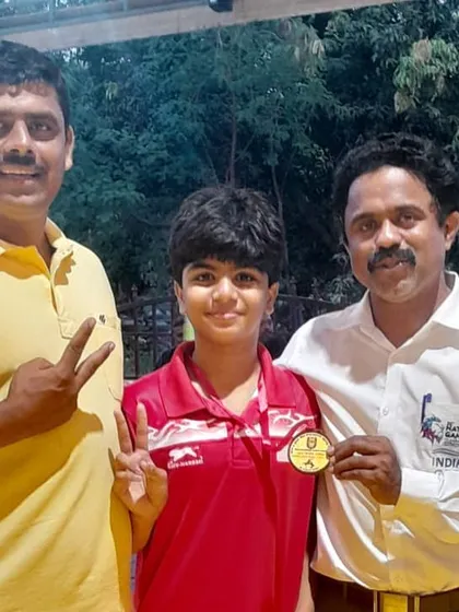 We are incredibly proud of our young champion, Tanvi Vibhute. She started her journey with us and has shown immense dedication to win the gold medal in the under-14 category. We welcome and train both boys and girls to become strong, disciplined wrestlers.