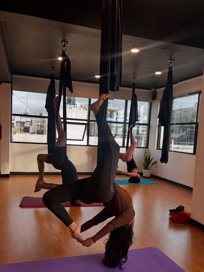 Hamsa Yoga - Group Yoga Classes Aerial Yoga: Fly & Flow photo 24