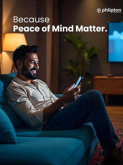 Peace of mind matters. Knowing you can control and monitor your home from your phone, whether it's the lights or security, allows you to truly relax and enjoy your time.