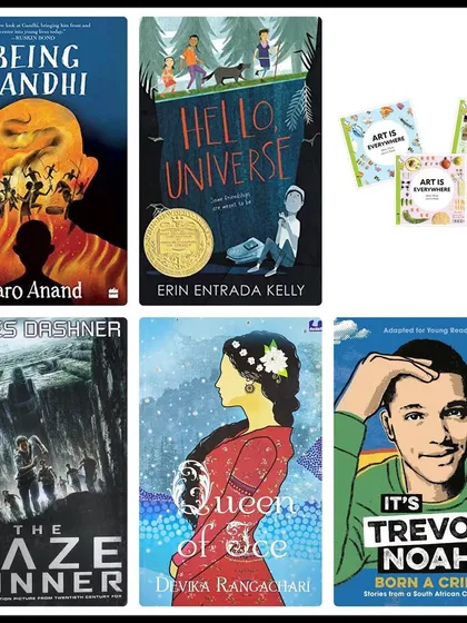 A selection of books read in one of our book club seasons, covering genres from historical fiction like 'Queen of Ice' to biographies like 'It's Trevor Noah'. We ensure a diverse reading list for our members.