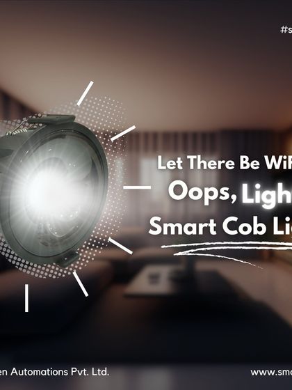 Let there be WiFi... oops, light! My smart COB lights let you control your lighting without lifting a finger, except for tapping on the app.