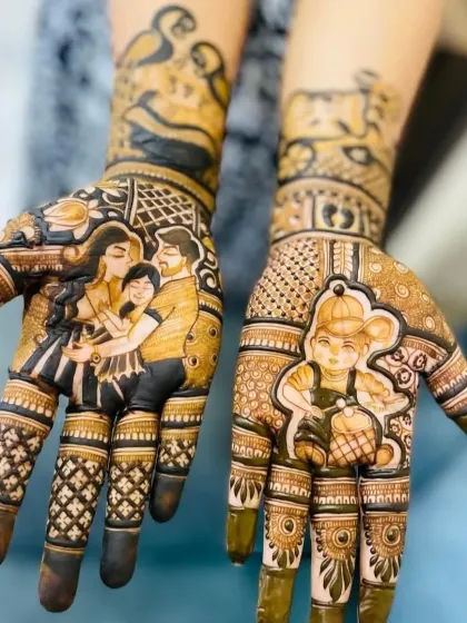 Personalized Storytelling Mehndi photo 8
