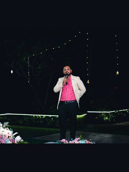 Emcee Pramod - Wedding Emcee & Host The Emcee In Action photo 29