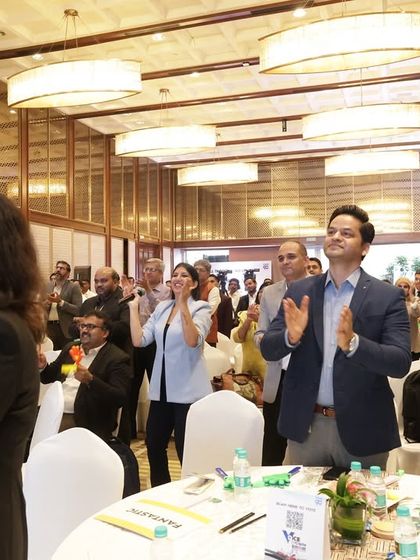 The audience on their feet, fully engaged and applauding. My ultimate goal is to create moments that resonate with everyone in the room.