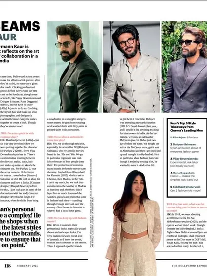 A feature on my work in The Hollywood Reporter India. It was a great opportunity to talk about my process and the art of storytelling through fashion with some of my favorite clients.