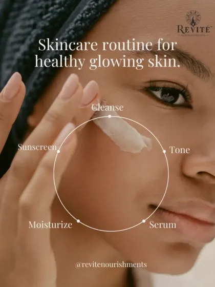 Skincare doesn't have to be complicated. This simple 5-step routine, featuring my products, fits right into your day for skin that feels fresh, nourished, and naturally radiant.