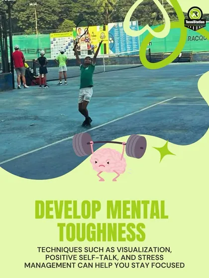 We help you develop mental toughness through techniques like visualization, positive self-talk, and stress management.