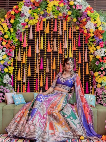 Vibrant Haldi & Mehendi Moments photo 28