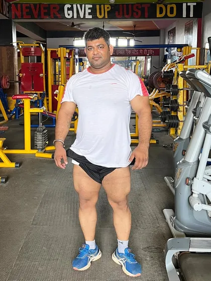 A shot of my leg development after a hard workout. Strong legs are the foundation for everything we do in this sport.