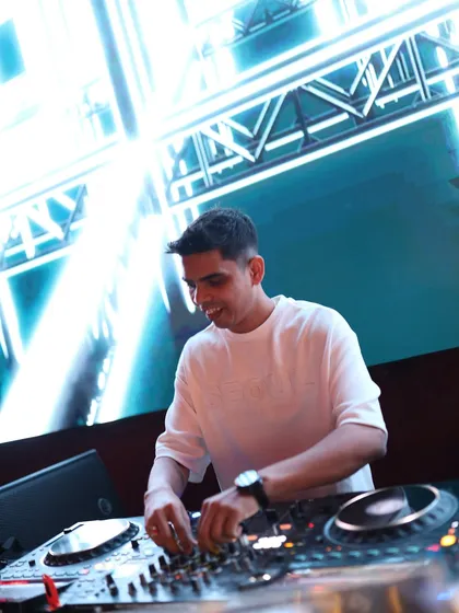 A smile on my face while I mix. I truly love what I do.