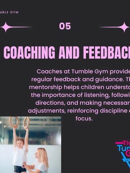 Coaching is about more than just teaching skills; it's about providing feedback and mentorship. This graphic explains how our coaches' guidance helps children learn to listen, follow directions, and make adjustments, reinforcing discipline and focus.