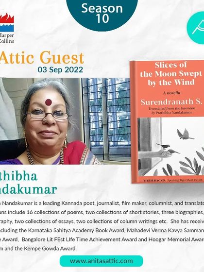 We welcomed celebrated poet and translator Prathibha Nandakumar, who shared her deep knowledge of working with words across multiple languages and forms.