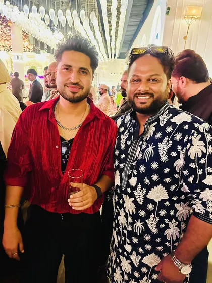 Here I am with Kamal Khan, a singer with a truly powerful voice. These interactions inspire me to keep pushing my own creative boundaries.