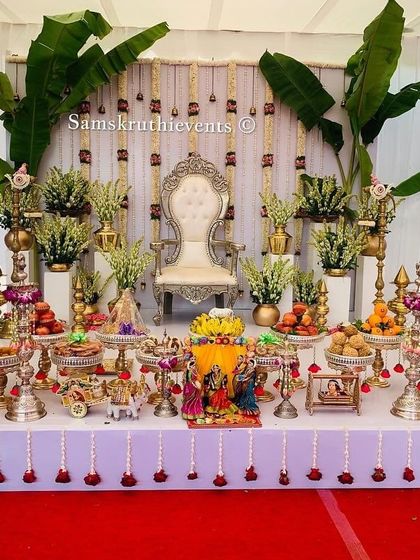 Grand Seemantha (Baby Shower) Setups photo 20