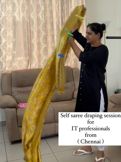 Shikha Agarwal - Personal Saree Draping Classes Learn From Anywhere in the World photo 25