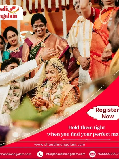 When you find your perfect match, hold them tight. We celebrate the moment of finding 'the one', like in this joyous wedding ritual surrounded by family.