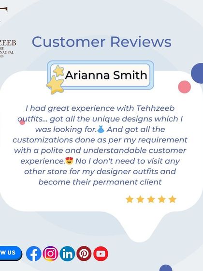 Your feedback means the world to me. It's so rewarding to know that my clients appreciate the unique designs and customization options we offer.