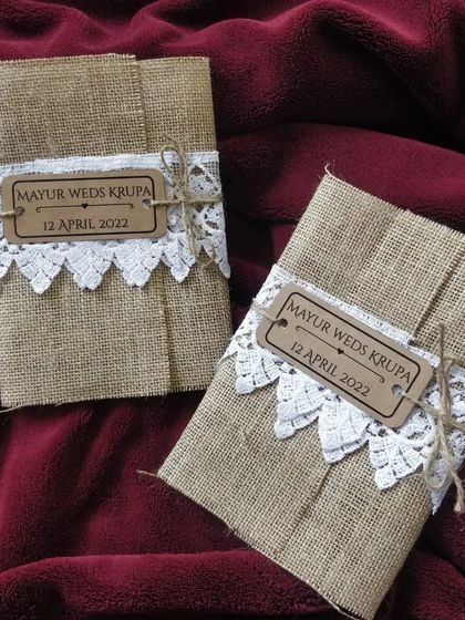 Rajendra Cards - Personalized Event Accessories & Favors Rustic & Handcrafted Invitations photo 13