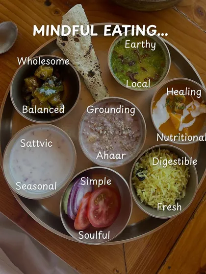 Wellness is a full-circle experience, and nourishing your body is a huge part of it. At my retreats, we focus on mindful eating with wholesome, sattvic meals that are simple, fresh, and healing.