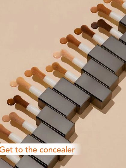 Next, strategically apply concealer to cover blemishes, dark circles, or any redness. We offer a wide range of shades to perfectly match your skin tone.