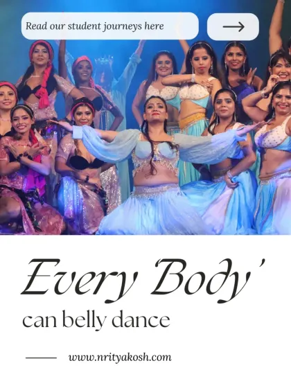 Happy World Belly Dance Day. We believe every 'body' can belly dance, irrespective of shape, size, gender, or color.