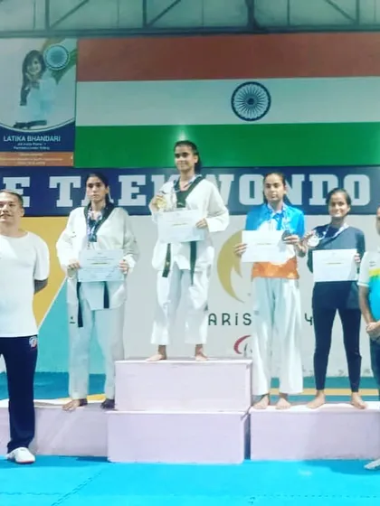 Our athletes dominating the podium at the Peace Taekwondo Fund Raising Championship 2022.