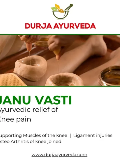 Janu Vasti is our targeted treatment for chronic knee pain, ligament injuries, and osteoarthritis. This therapy involves pooling warm, medicated oil over the knee joint to nourish the tissues, reduce pain, and improve flexibility and strength.