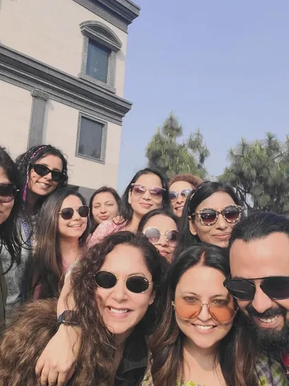 The Zingara Tribe in full force after a day of exploration. The community and friendships formed on our wellness getaways are at the heart of everything we do.