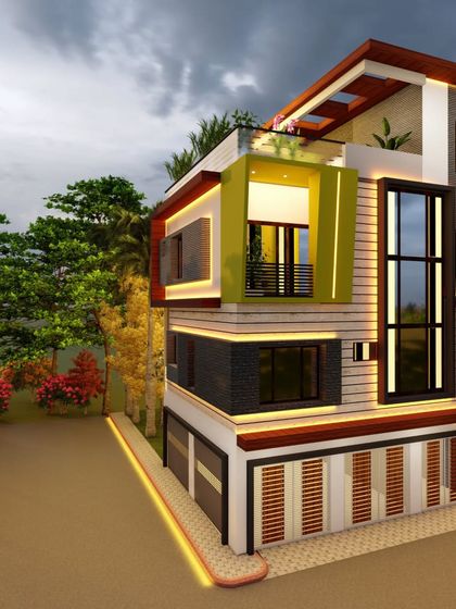 RJ Interiors & Architecture - Design & Build Services Modern Home Exteriors photo 79